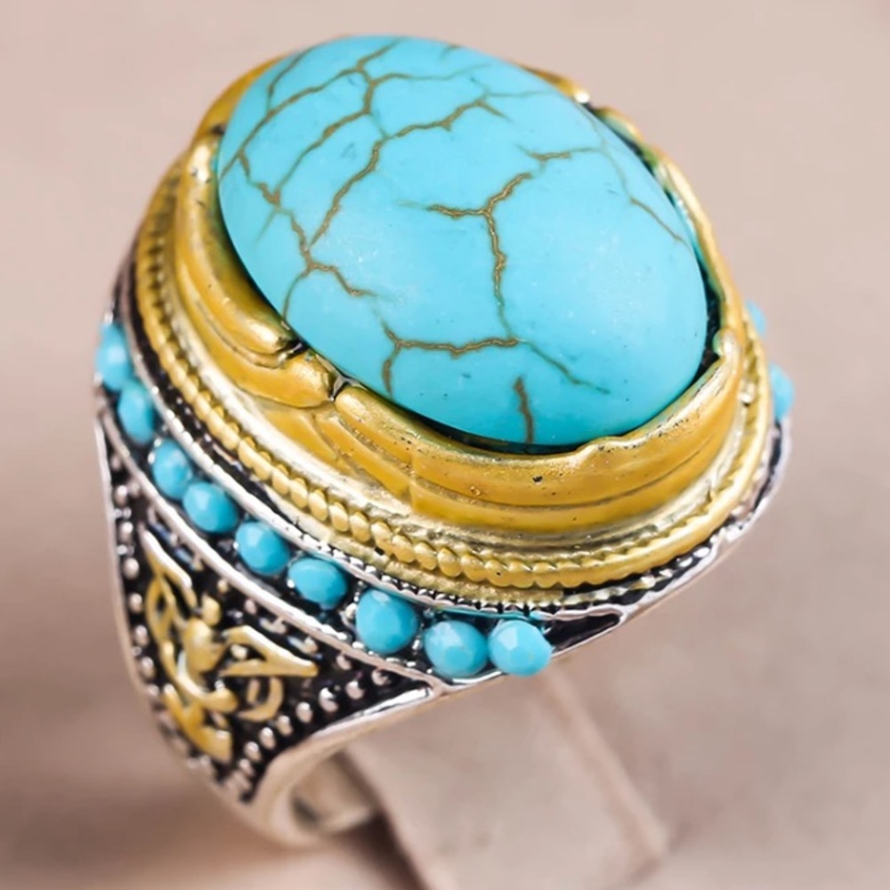 Bohemian   Stone Rings - Picture 2 of 4